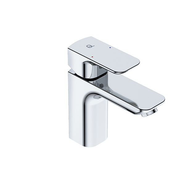 Liquid Red Valour Basin Mixer (110mm)