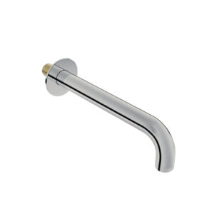 Liquid Red STILO Bath Wall Spout 200mm